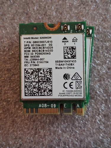 Lot intel 8265ngw dual - *lot,
