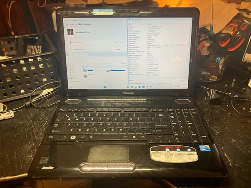 Toshiba satellite l505 - toshiba,