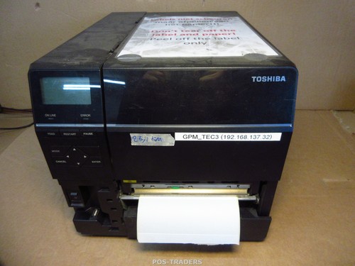 Toshiba ex6 thermal - b-ex6, barcode
